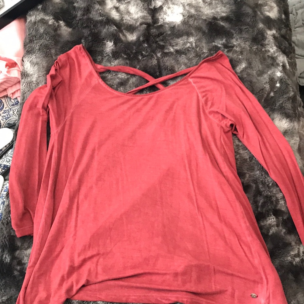 quarter sleeve loose top
